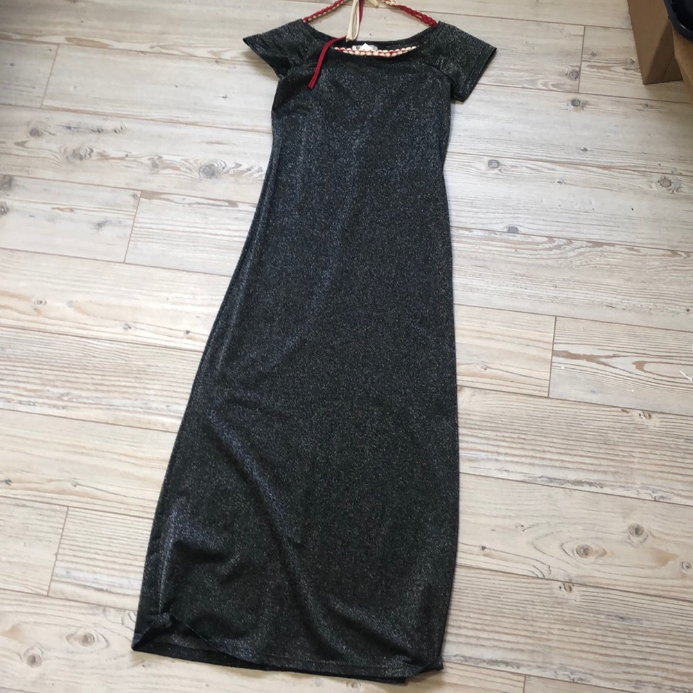 Vintage  Y2K Sparkle Gown